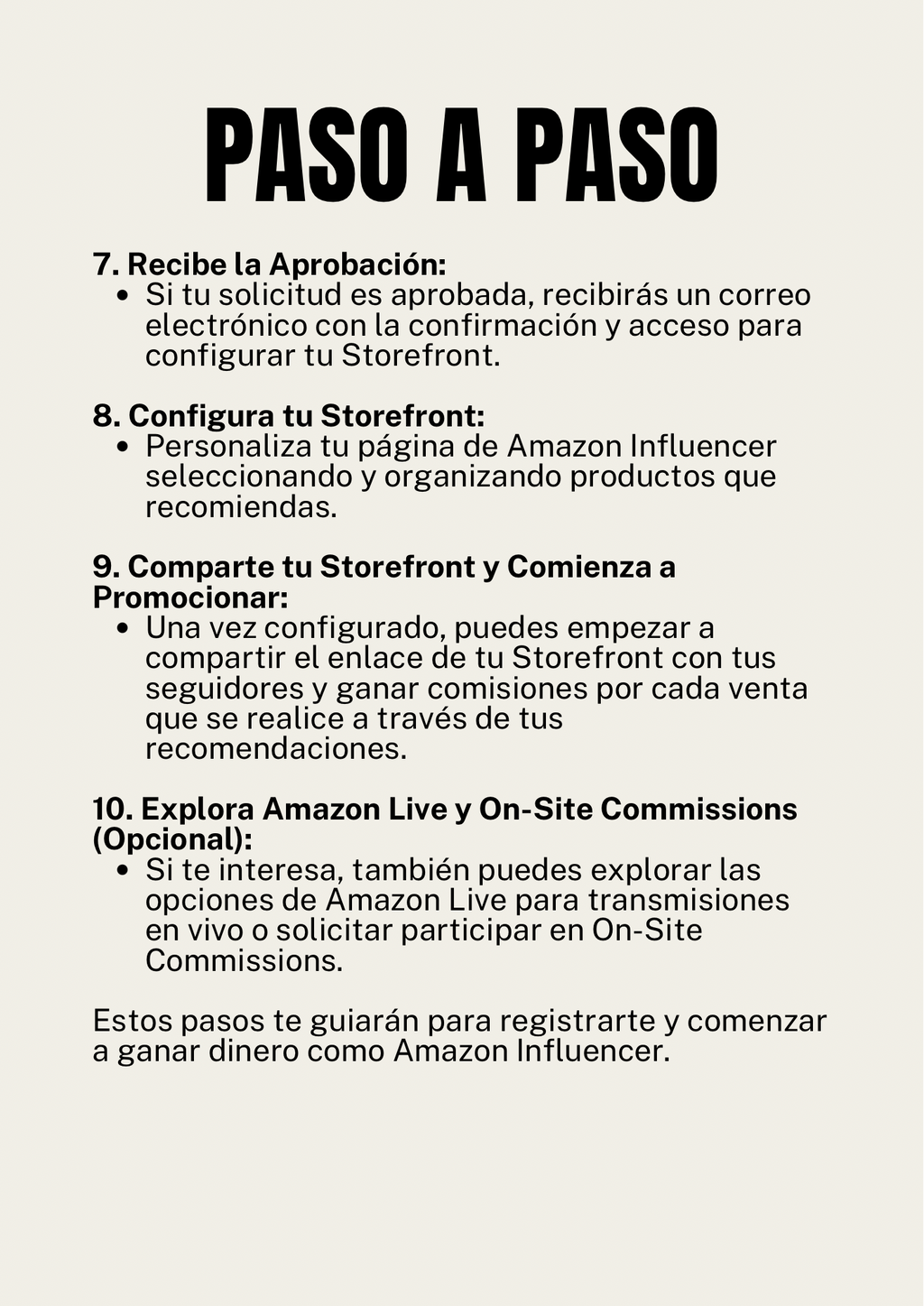 Gana con Amazon Steph