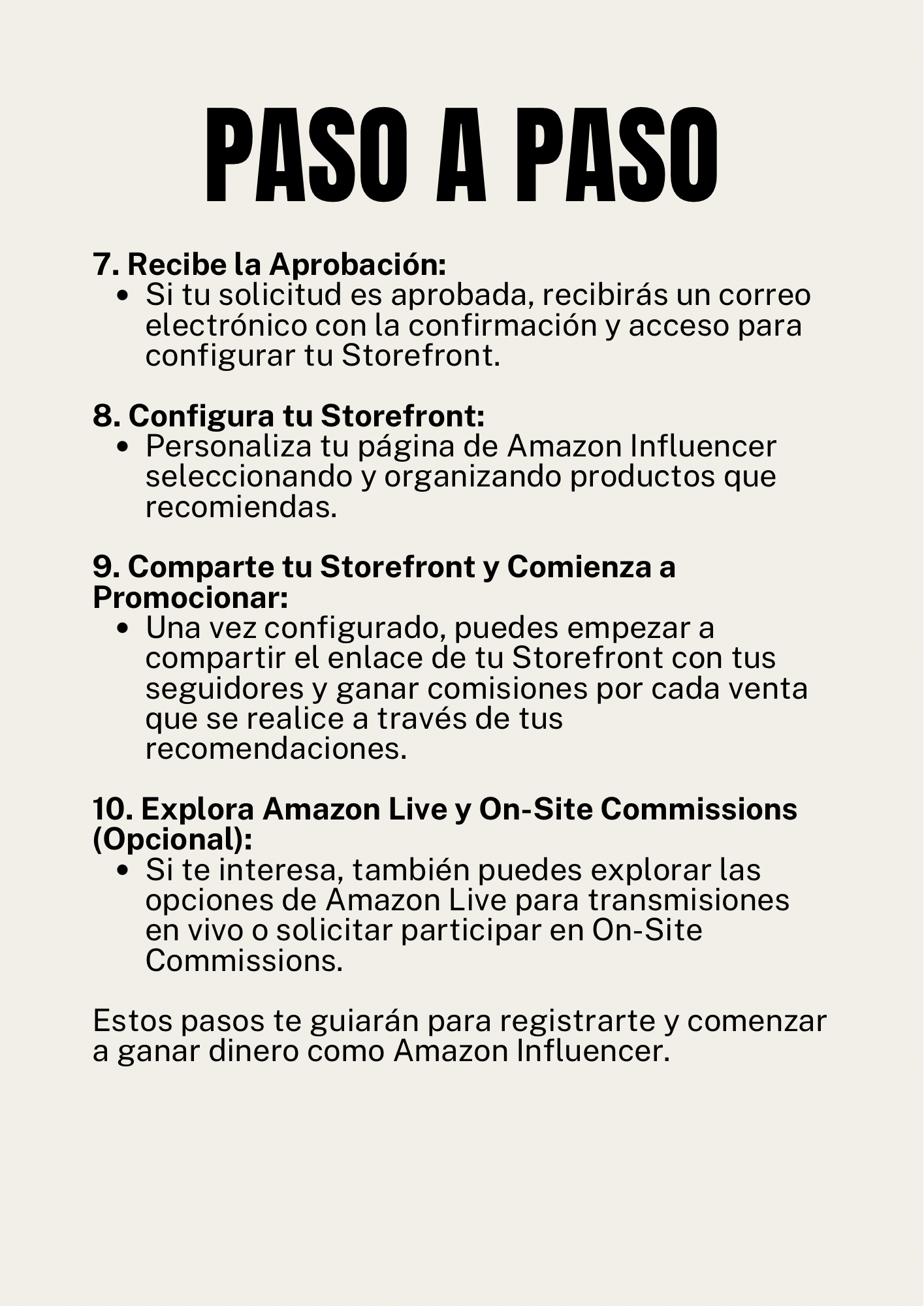 Gana con Amazon Steph